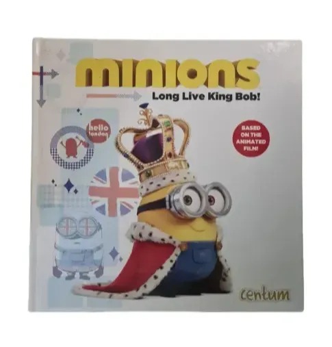 Minions Long Live King Bob – Bluewhalebooks