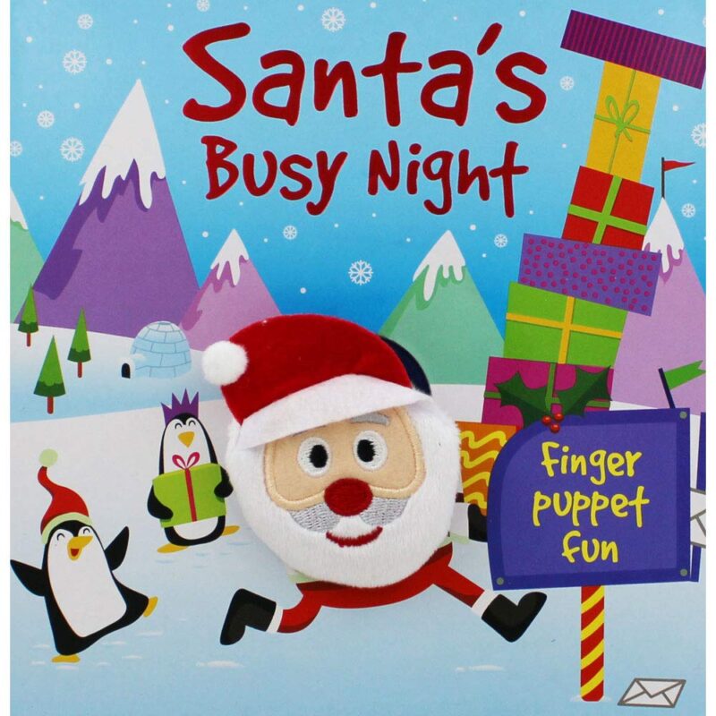 Santa's Busy Night Finger Puppet Fun