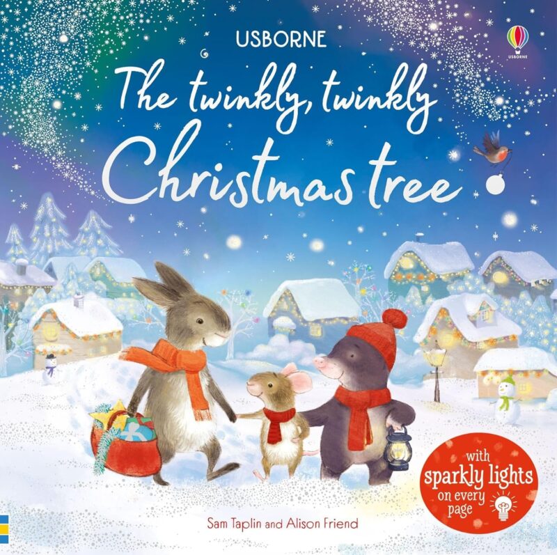 Usborne The Twinkly, Twinkly Christmas Tree  - Light Book