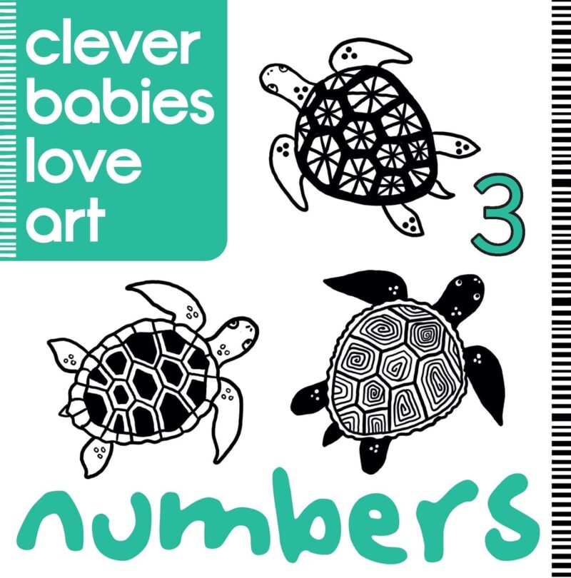 Clever babies love art