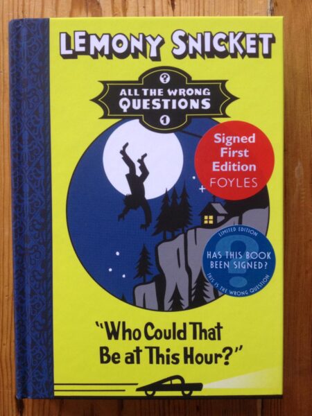 All the Wrong Questions who could that be at this hour?