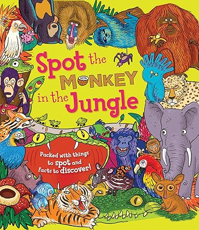 Spot the Monkey in the Jungle
